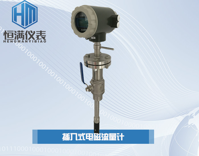 插入式電磁流量計(jì)